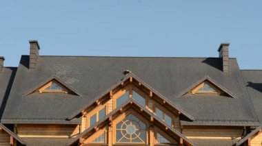 Novi Petrivtsi, Ukrayna - 14 Ekim: üzerinde 14 Ekim 2014 yılında Novi Petrivtsi, Ukrayna Mezhigirya evde 