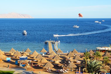 Parasailing ve plaj lüks Hotel, Sharm el Sheikh, Mısır