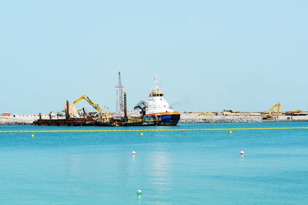 DUBAI, UAE - SEPTEMBER 12: The construction of the USD1.63bn Blu — Stock Photo, Image