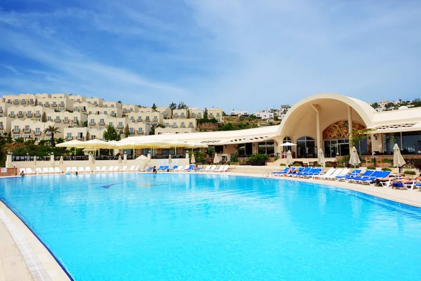 BODRUM, TURKEY - MAY 21: The tourists enjoing their vacation in