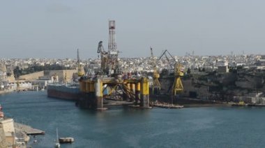 Petrol platformu tamir Malta endüstriyel dock