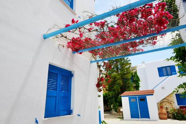 The building of luxury villa, Crete, Greece — Stock Photo, Image