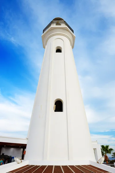 The lighthouse on shore, Sharm el Sheikh, Egypt — Stock Photo, Image