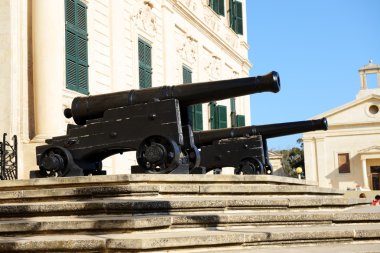 Eski topları Valleta, Malta