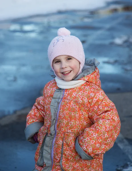 Portrait of little girl. — Stock Photo, Image