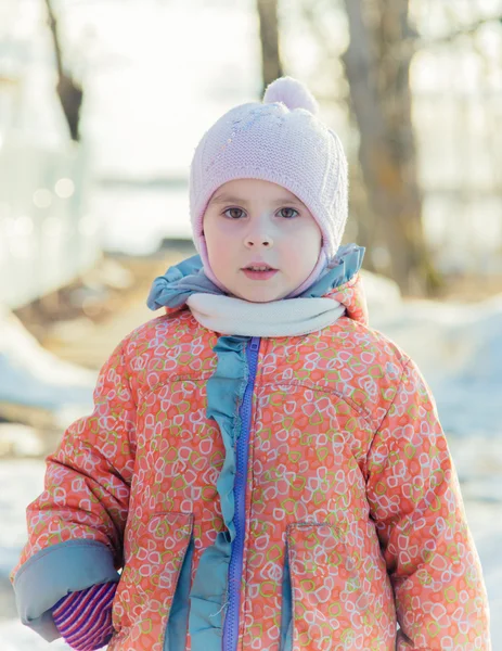 Retrato de niña . —  Fotos de Stock