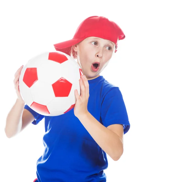 Hermosa gir con una pelota . — Foto de Stock