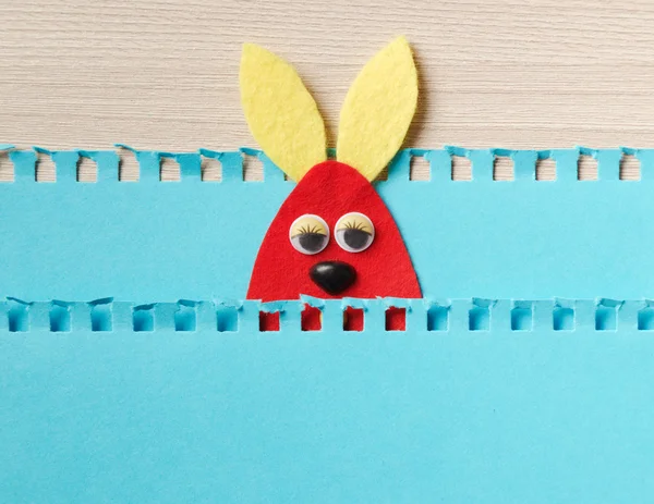 Happi Paper il coniglio . — Foto Stock