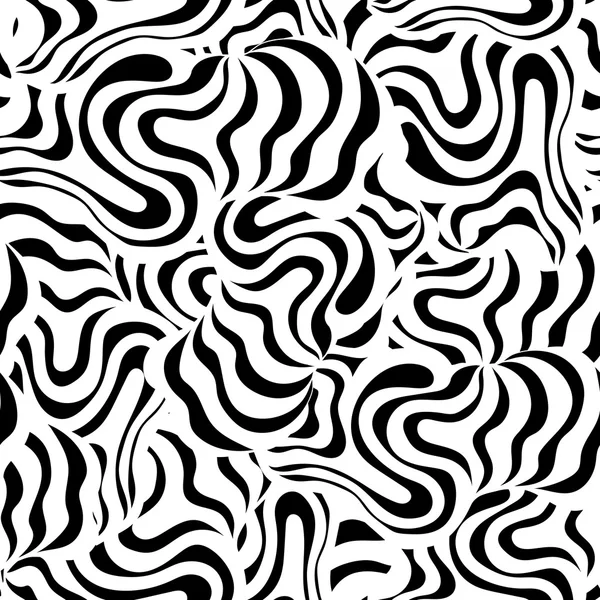 Vektor nahtlose abstrakte, handgezeichnete Mustergestaltung — Stockvektor