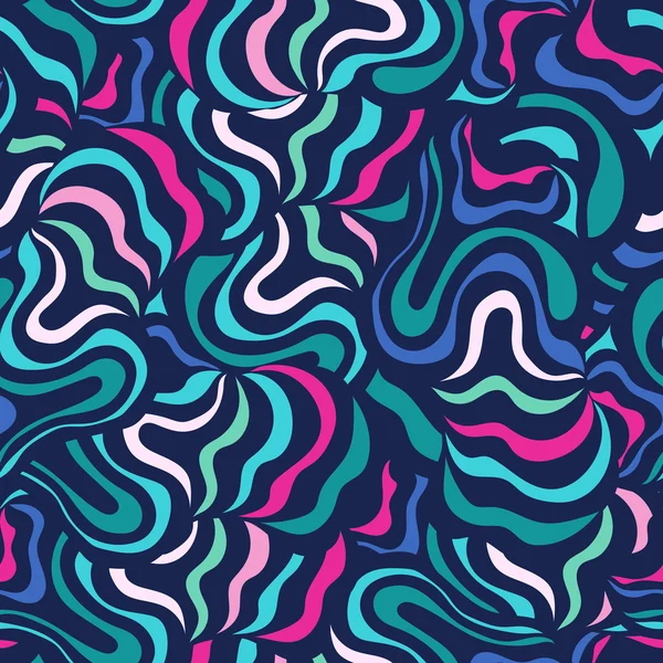 Diseño abstracto sin costura del patrón dibujado a mano del vector — Vector de stock