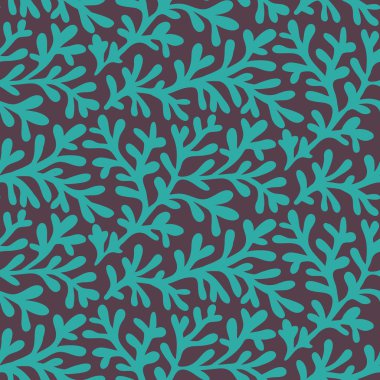Vektör yaprak ile seamless modeli