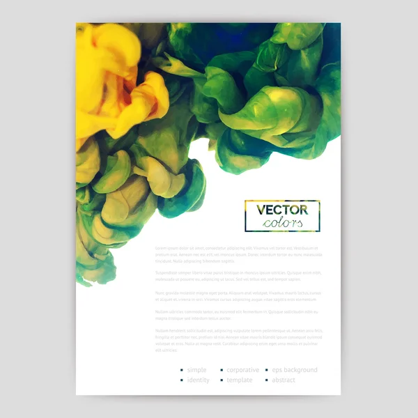 Nube abstracta vectorial — Vector de stock