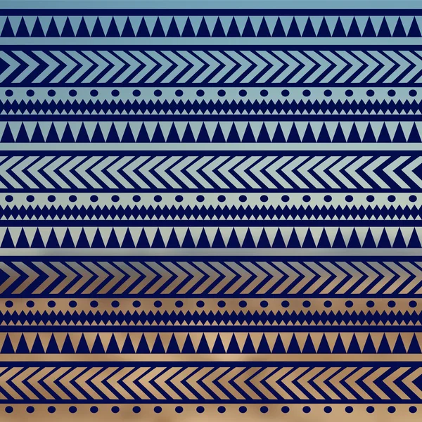 Textura tribal vectorial sin costuras . — Archivo Imágenes Vectoriales