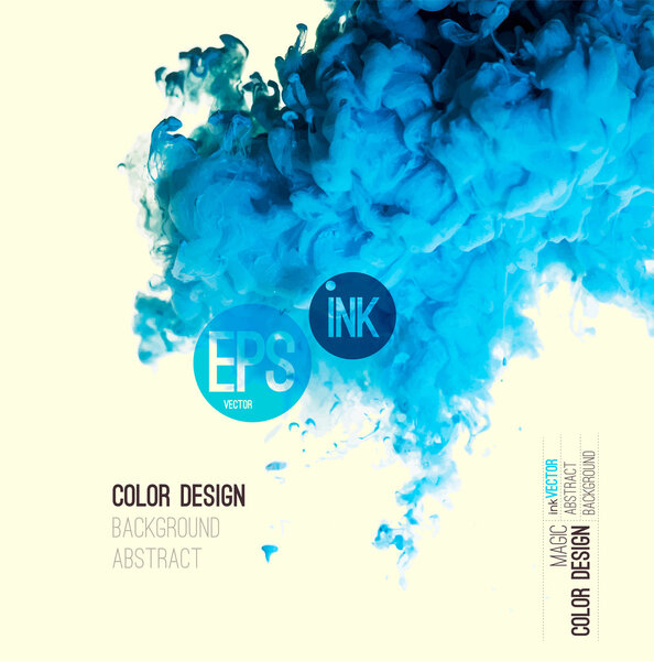 Vector abstract cloud.