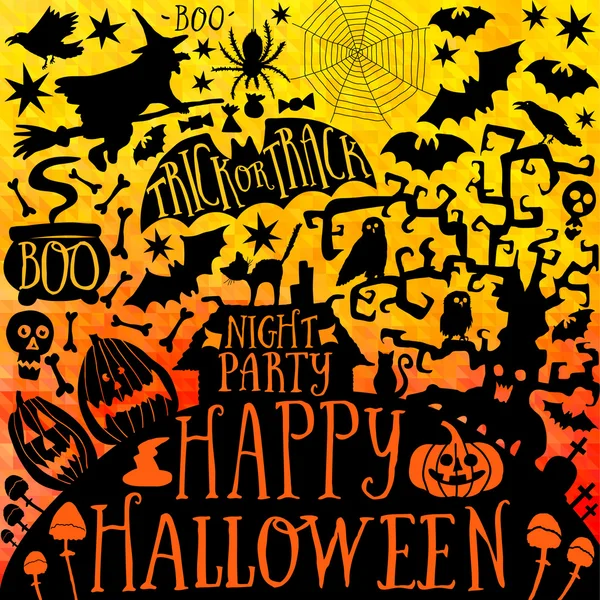 Vector Joyeux Halloween collection — Image vectorielle