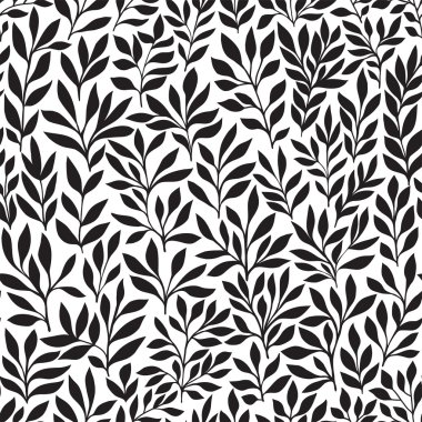 Dikişsiz çiçek desenli el çizimi