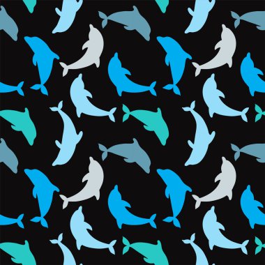 Yunuslar sorunsuz arka plan