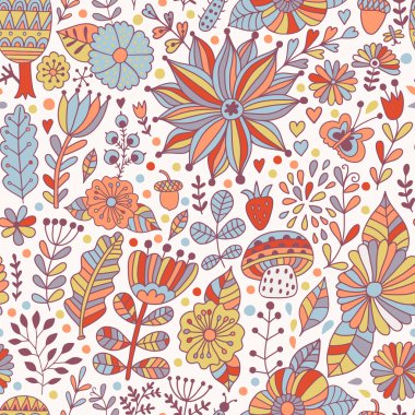 Kusursuz çiçek deseni