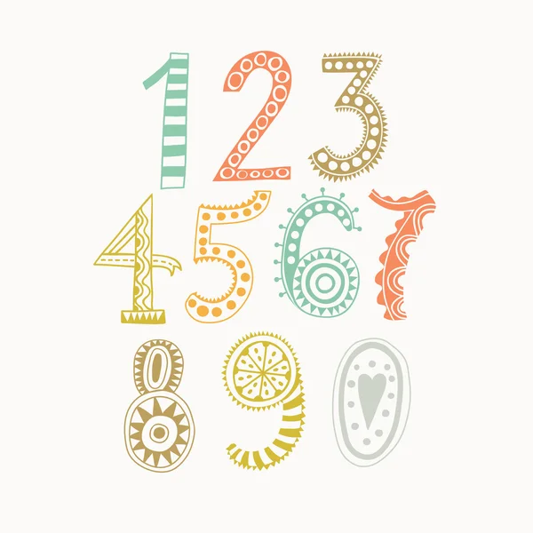 Stylized number seven — Stock Vector © markovka #1518810