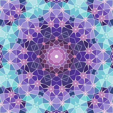 mandala pürüzsüz desen