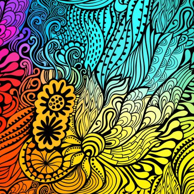 renkli çiçek arka plan