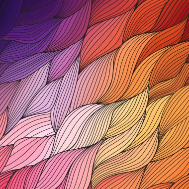 renkli dalgalar arka plan doku