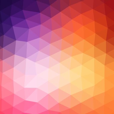 renkli mozaik desen geometrik şekiller