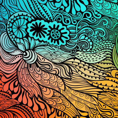 renkli çiçek arka plan