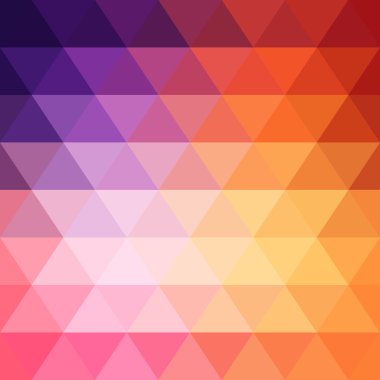 renkli mozaik desen geometrik şekiller