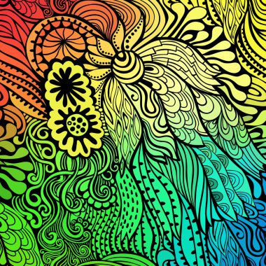 renkli çiçek arka plan