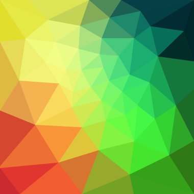 renkli mozaik desen geometrik şekiller