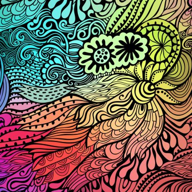 renkli çiçek arka plan