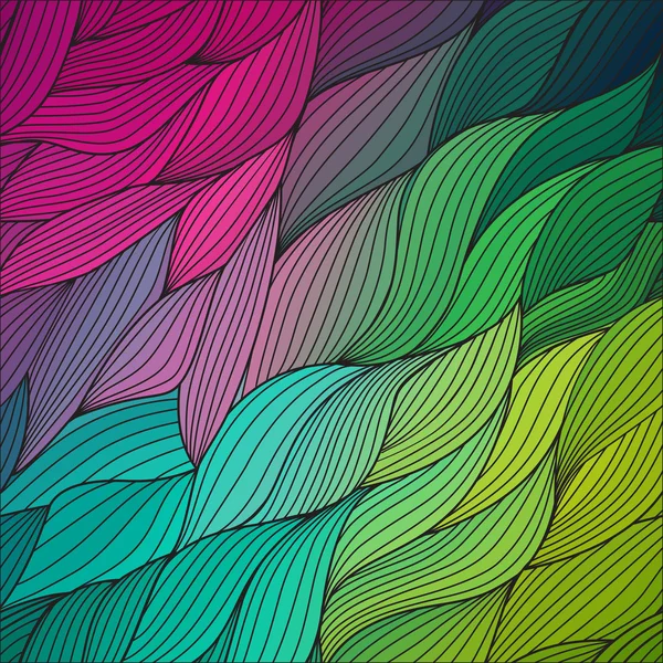 Ondas coloridas textura fundo —  Vetores de Stock