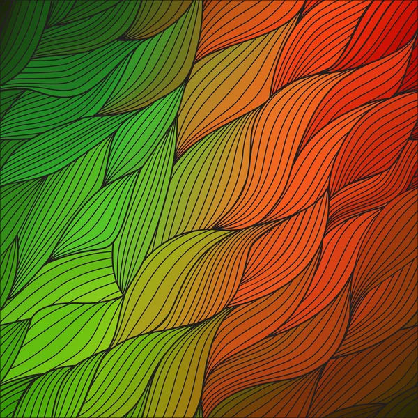 Ondes colorées texture fond — Image vectorielle