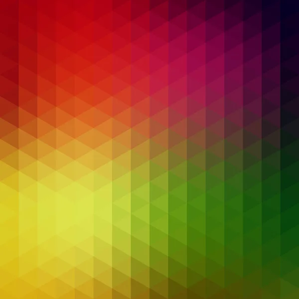 Kleurrijke mozaïek patroon van geometrische vormen — Stockvector