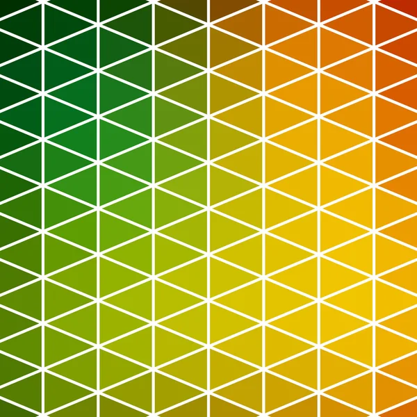 Barevná mozaika geometrických tvarů — Stockový vektor
