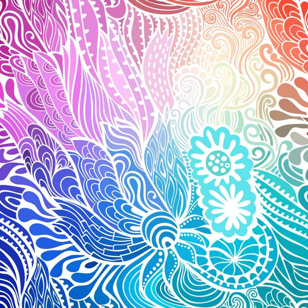 Fondo floral colorido — Vector de stock