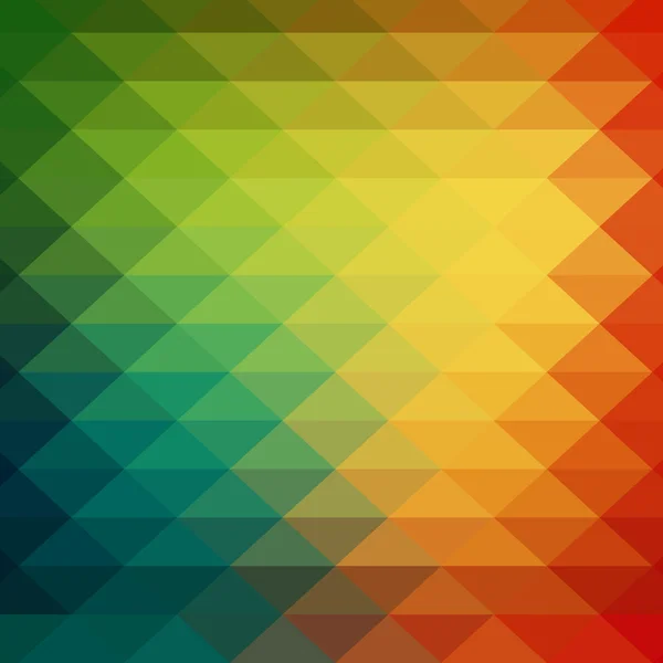 Patrón de mosaico colorido de formas geométricas — Vector de stock