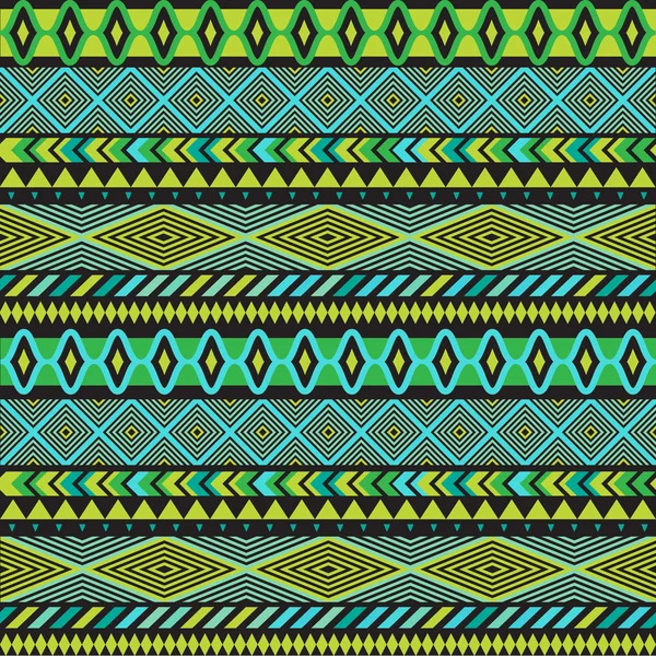 Textura tribal sin costuras . — Vector de stock