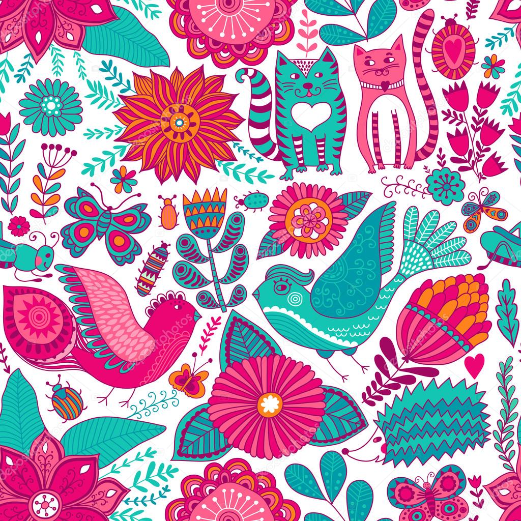 Seamless floral pattern