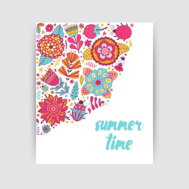 Çiçek dekoratif davet