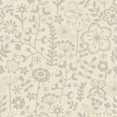 Kusursuz çiçek deseni