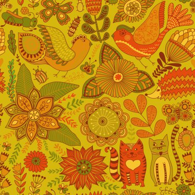 Kusursuz çiçek deseni