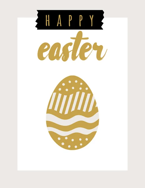 Vector Easter card festive background element illustration for print — Stock Vector