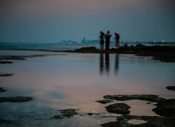Meereslandschaft Sonnenuntergang — Stockfoto