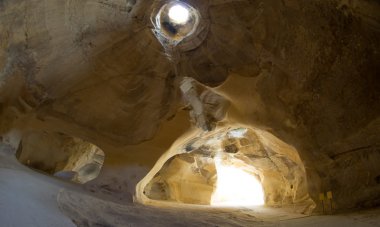 Beit Guvrin, İsrail'de mağaralar