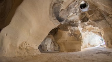 Beit Guvrin, İsrail'de mağaralar