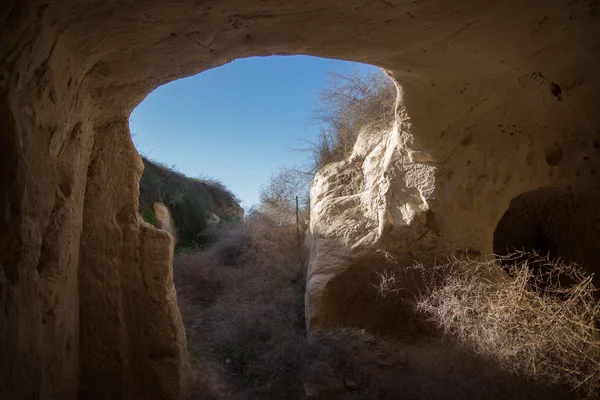 Antiguas ruinas de cuevas — Foto de Stock