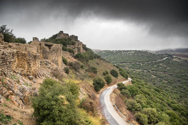 Ερείπια κάστρου ταξίδια — Φωτογραφία Αρχείου