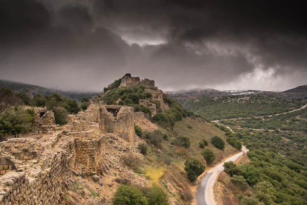 Ερείπια κάστρου ταξίδια — Φωτογραφία Αρχείου